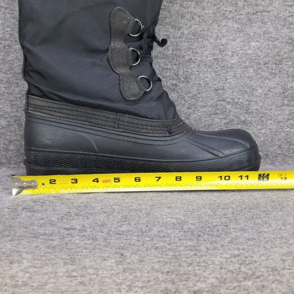 ✅LaCrosse Heavy Winter Waterproof Rubber Snow Boots 15" Tall Nylon Mens 12N USA - Picture 4 of 12